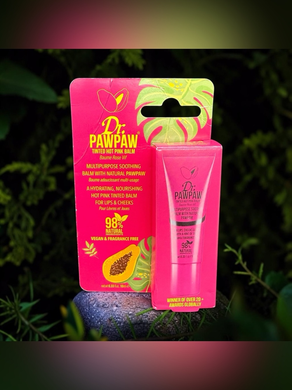 🏷️‼️5/$25🏷️‼️👄Dr. PAWPAW👄Tinted Hot Pink Balm/NIB